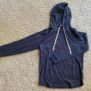 Marine Layer Mens Double-Knit Pullover Hoodie Sweatshirt